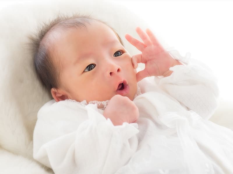 OKマークの赤ちゃん